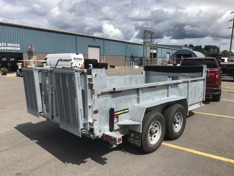 Cargo, Utility Trailers  2023 Miska 6 Ton Galvanized Dump Trailer Photo